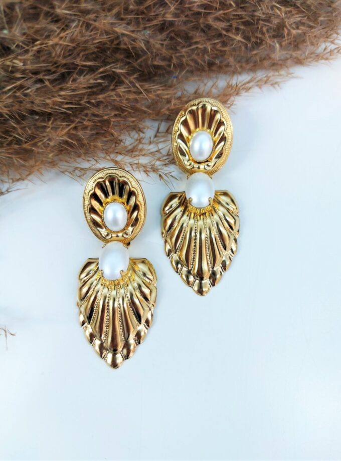 Gold Statement Earrings love.sinnefo.cloud