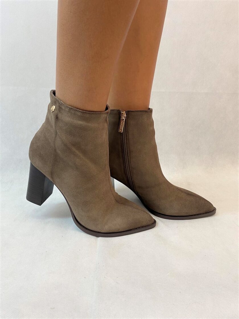 Suede Ankle Boots Taupe love.sinnefo.cloud