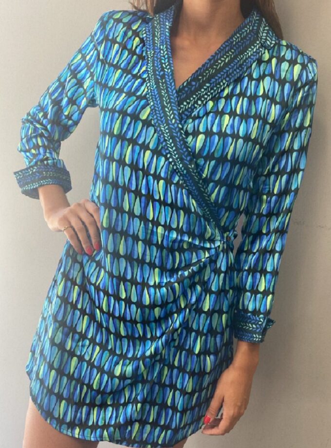 Dress Teal Petals love.sinnefo.cloud
