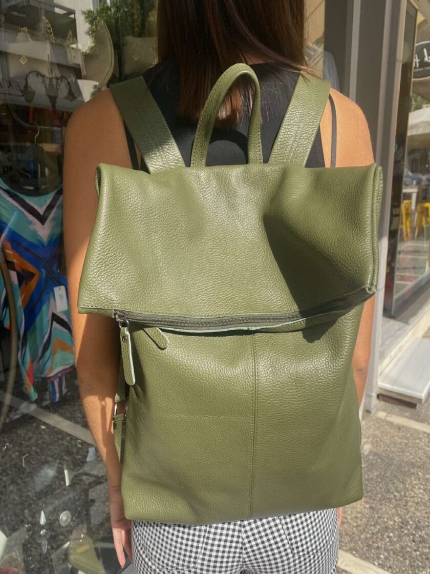 Joanne Backpack Olive love.sinnefo.cloud