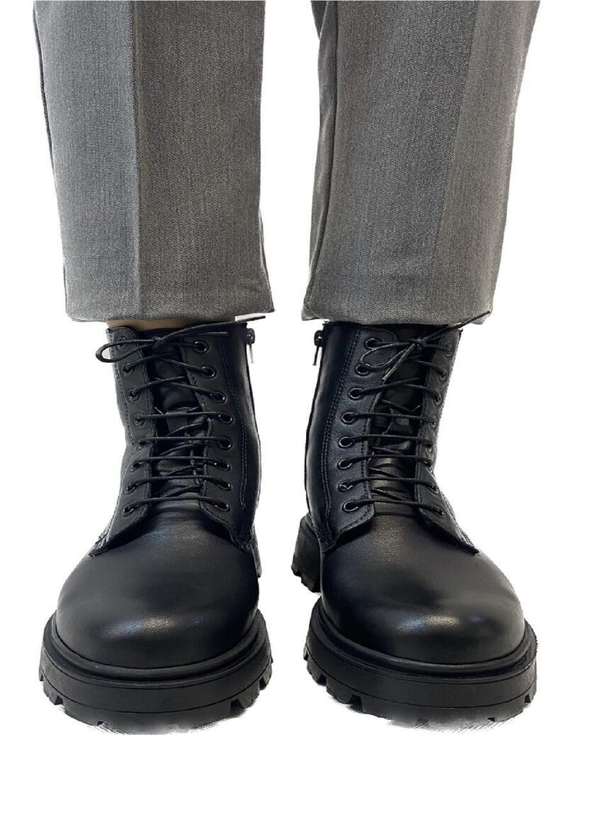Lace Up Leather Boots love.sinnefo.cloud