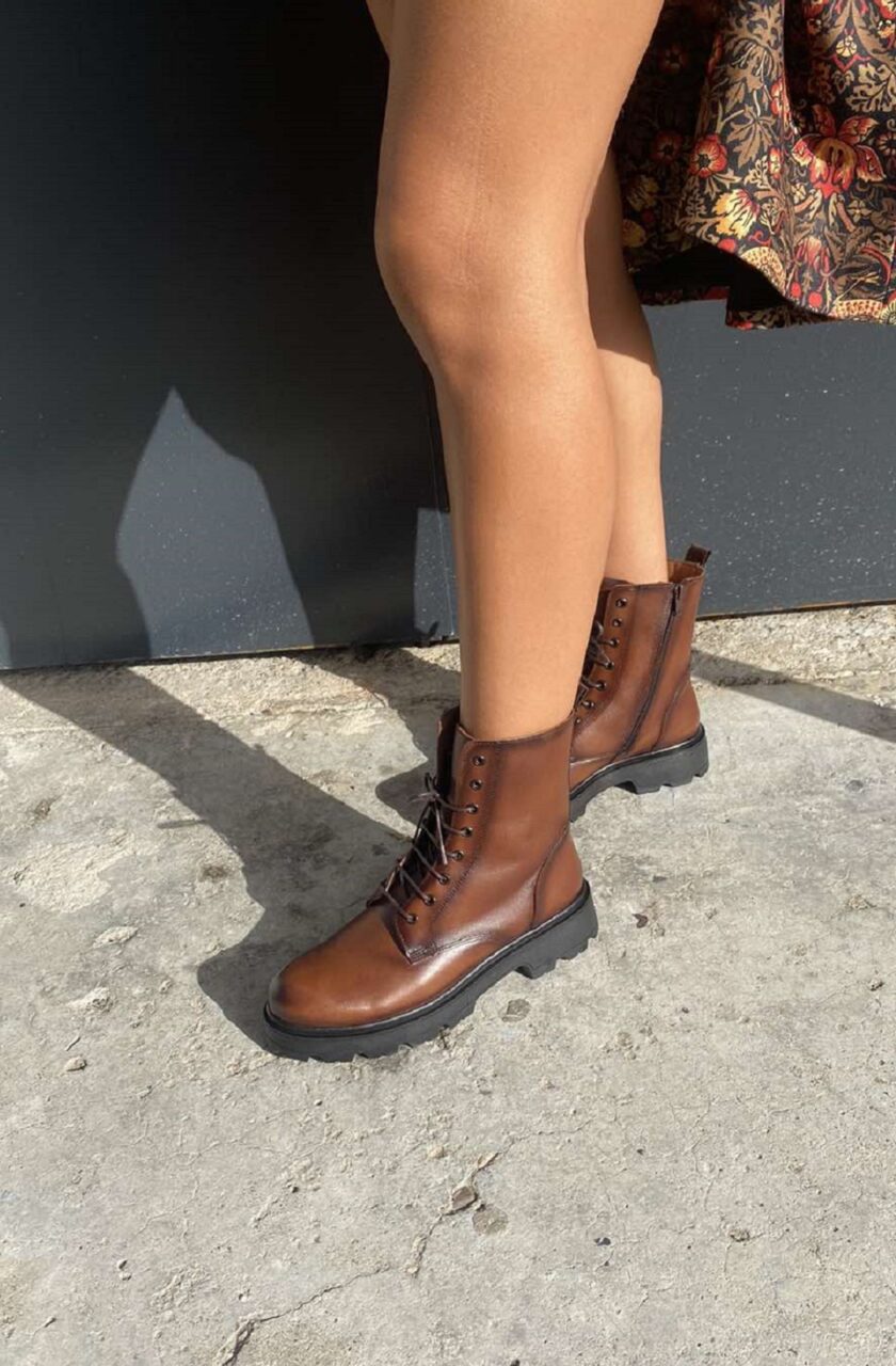 Tabac Leather Boots love.sinnefo.cloud