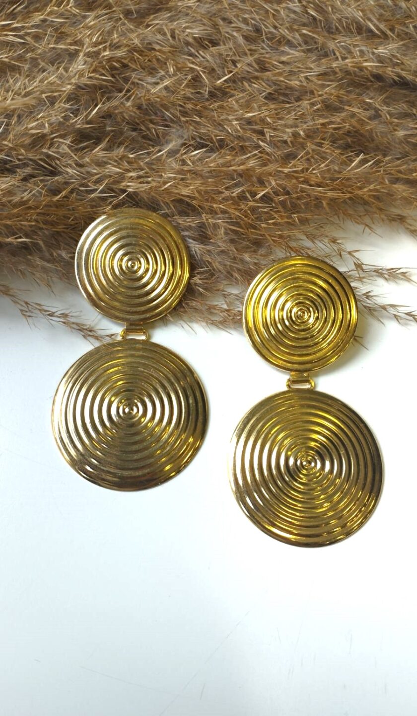 Statement Gold Earrings love.sinnefo.cloud
