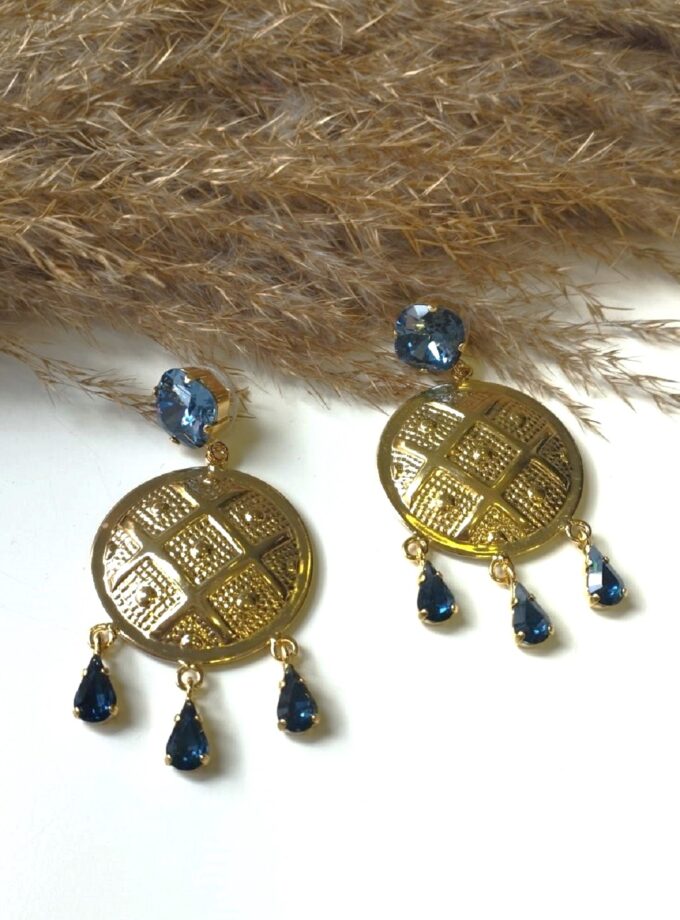 Kirki Earrings (Royal Blue) love.sinnefo.cloud