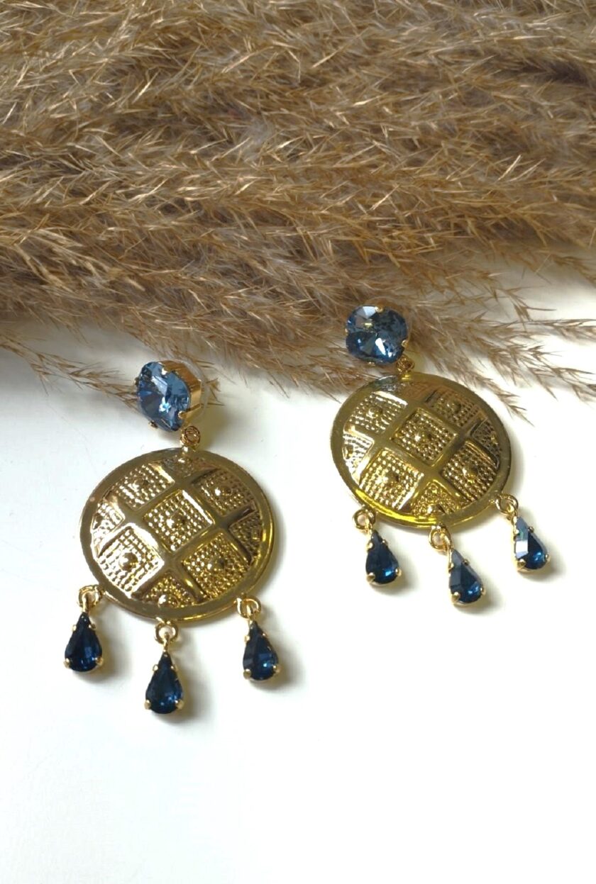 Kirki Earrings (Royal Blue) love.sinnefo.cloud