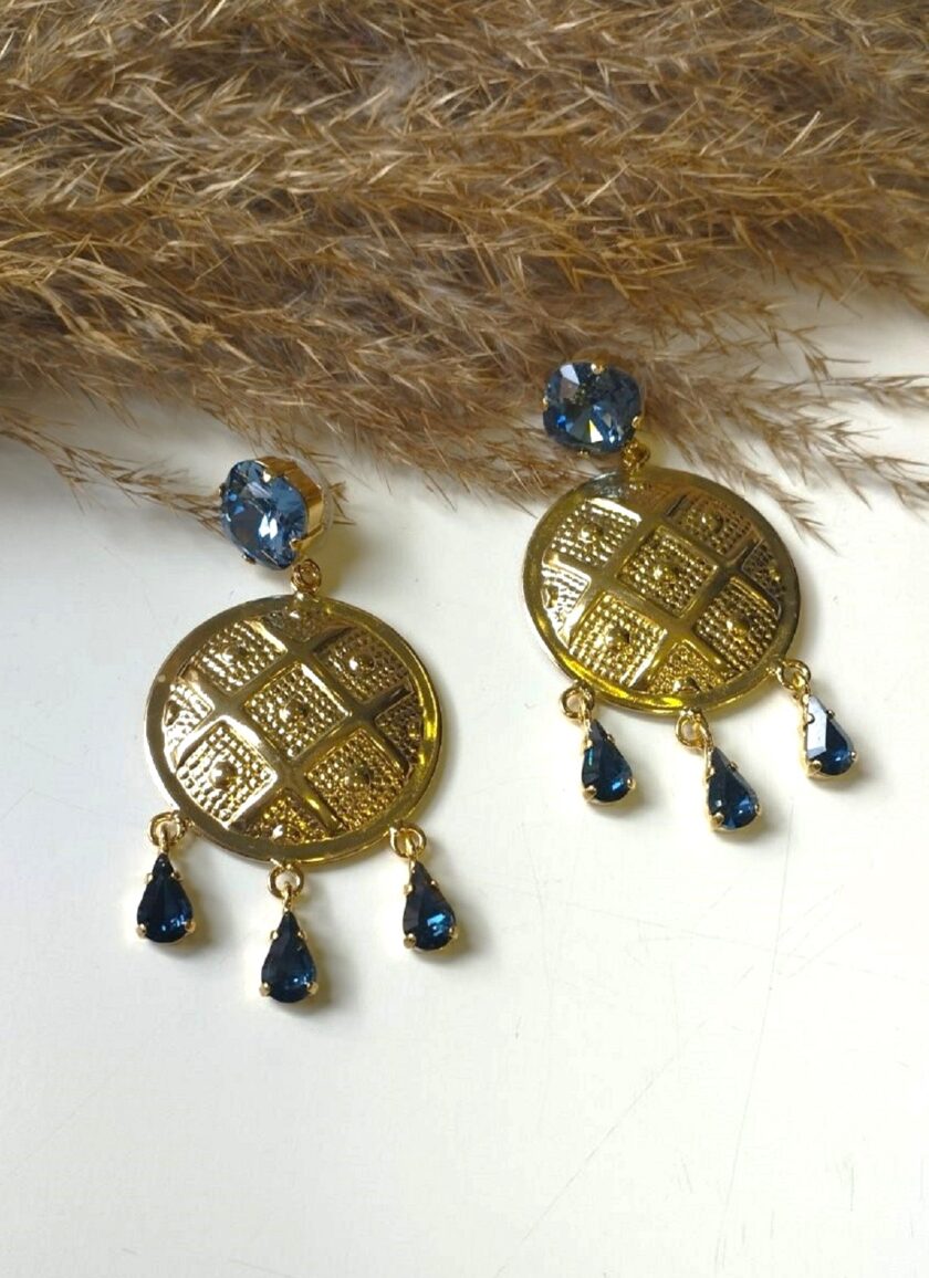 Kirki Earrings (Royal Blue) love.sinnefo.cloud