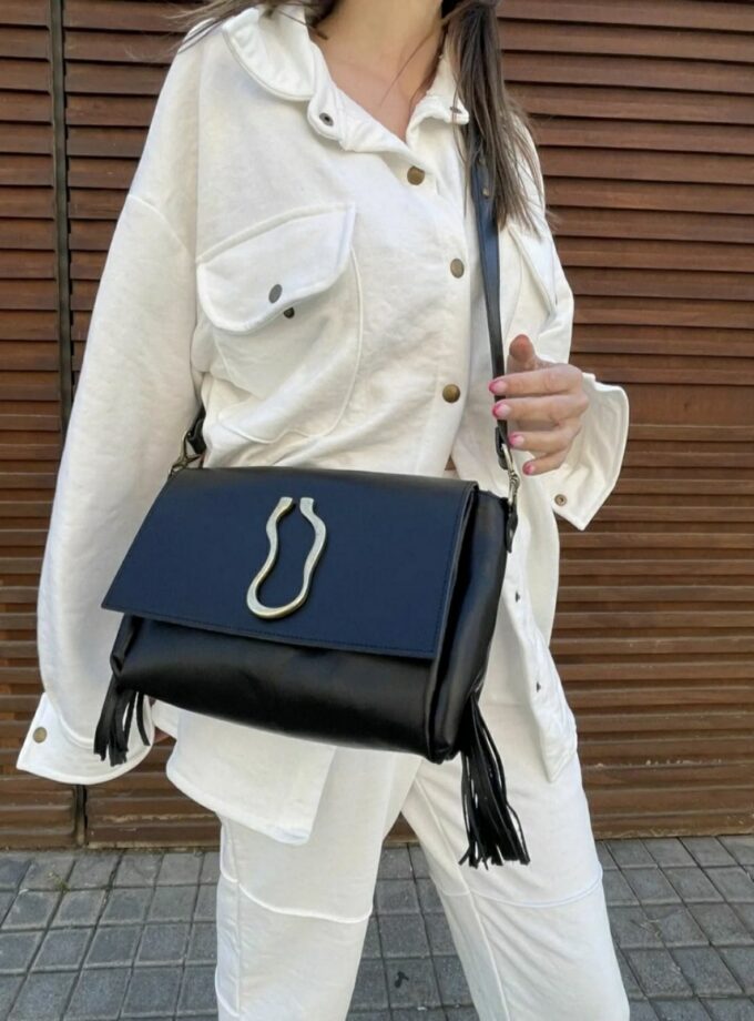 Thetis Bag Black Leather love.sinnefo.cloud