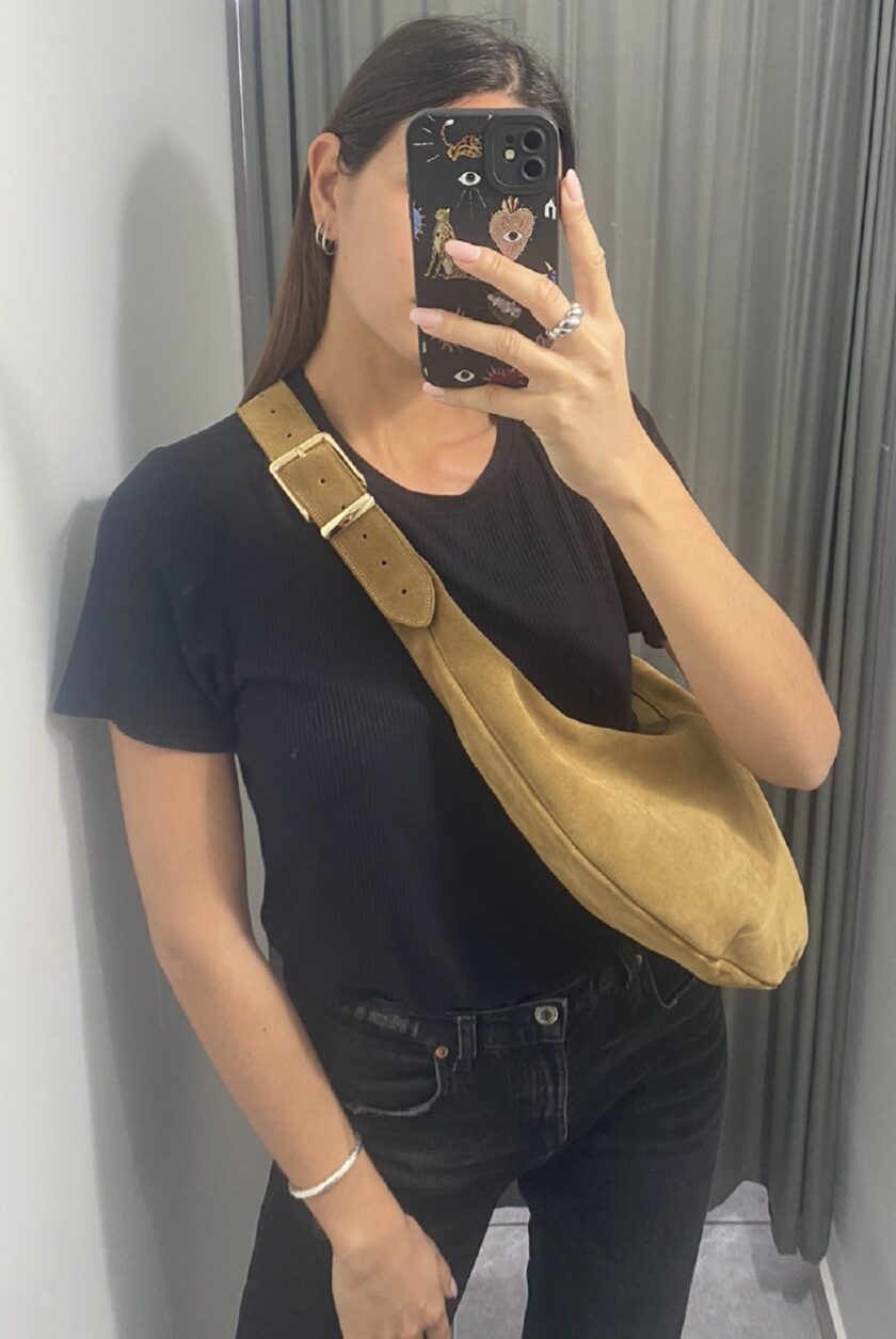 Ariana Bag (Camel Suede) love.sinnefo.cloud