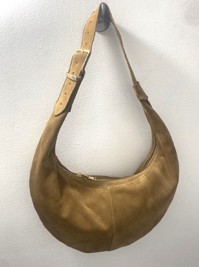 Ariana Bag (Camel Suede) love.sinnefo.cloud