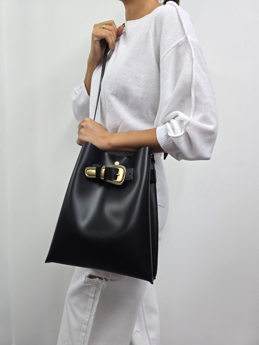 Thenia Leather Bag (Bronze) love.sinnefo.cloud