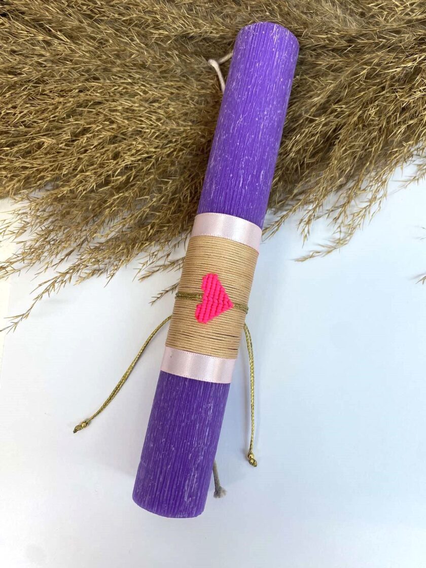 Purple Heart Candles love.sinnefo.cloud