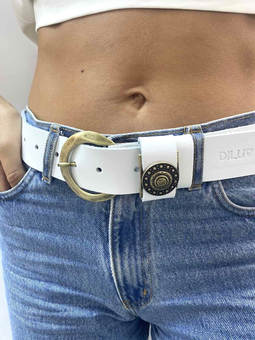 Marci Belt (White Bronze) love.sinnefo.cloud