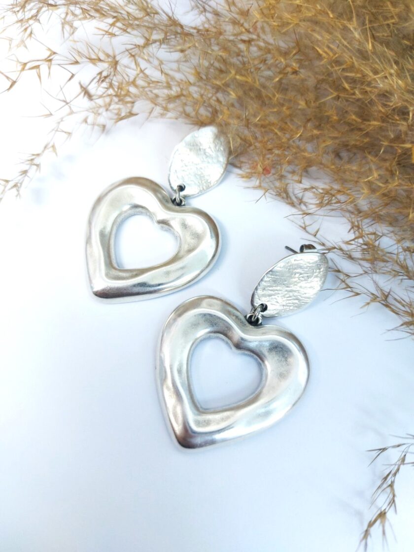 Σκουλαρίκια Heart Earrings love.sinnefo.cloud