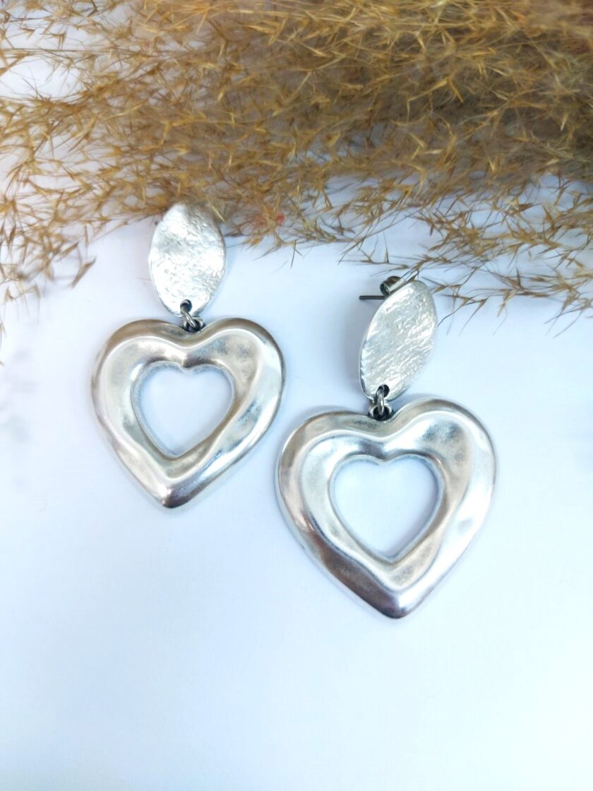 Σκουλαρίκια Heart Earrings love.sinnefo.cloud