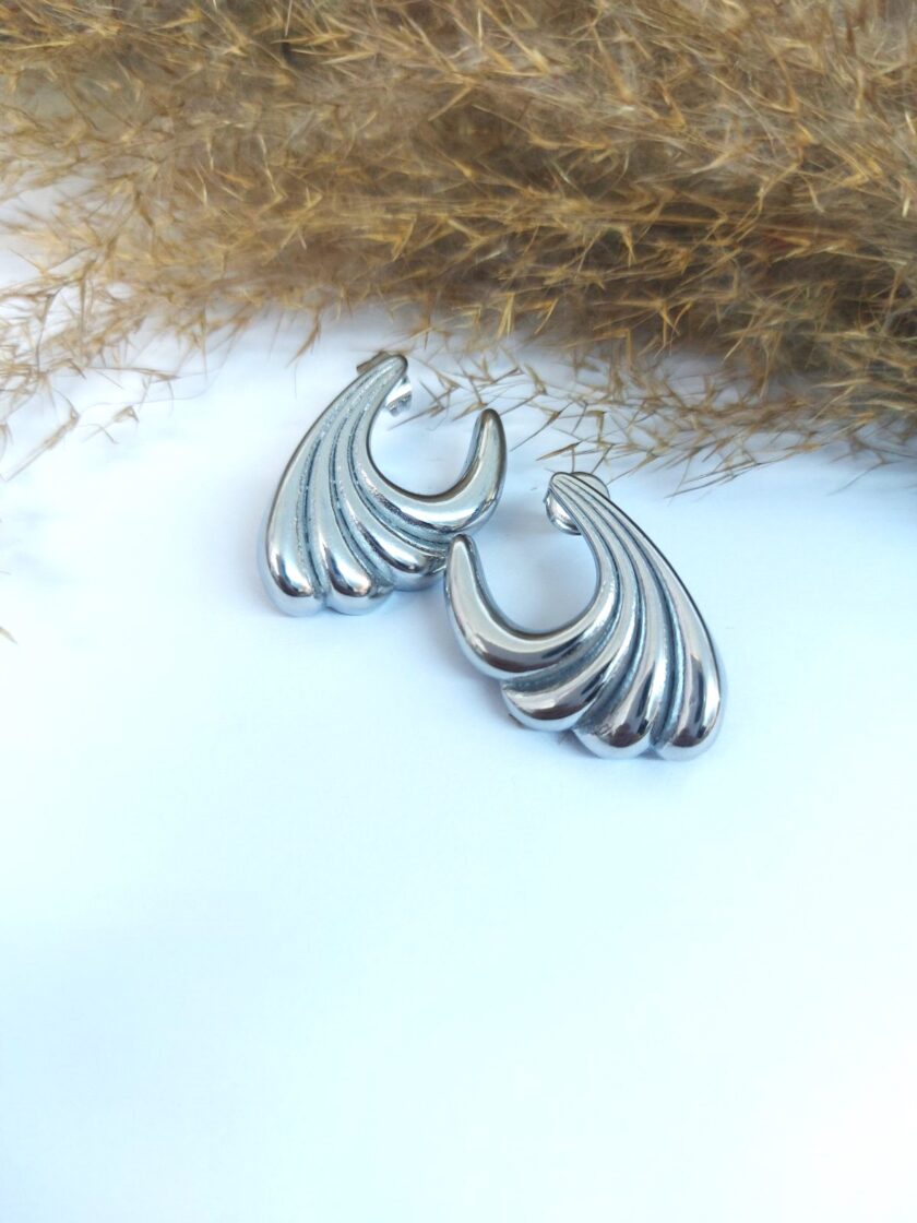 σκουλαρικια Feather Earrings lovebyhands.gr