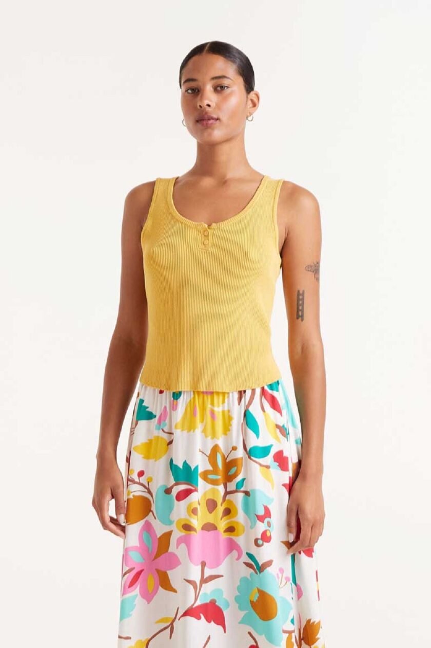Yellow top lovebyhands.gr