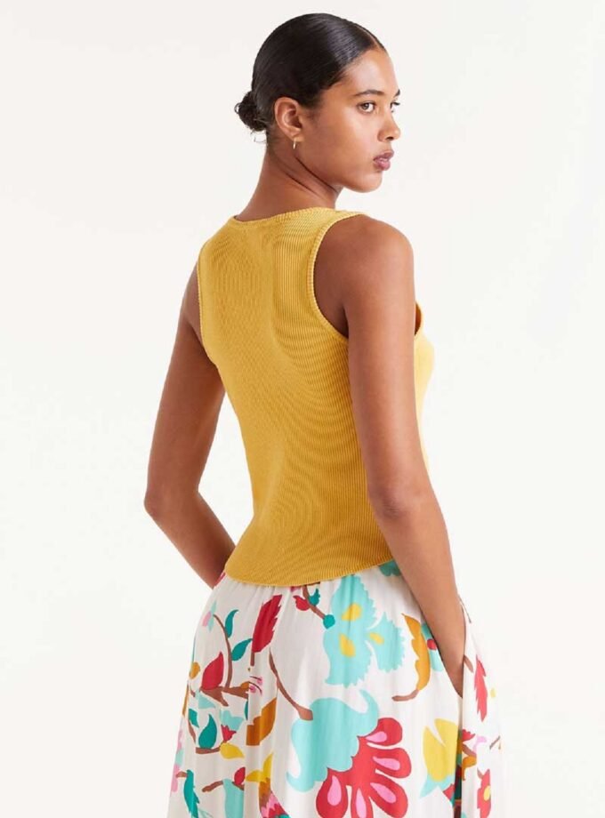 Yellow top lovebyhands.gr