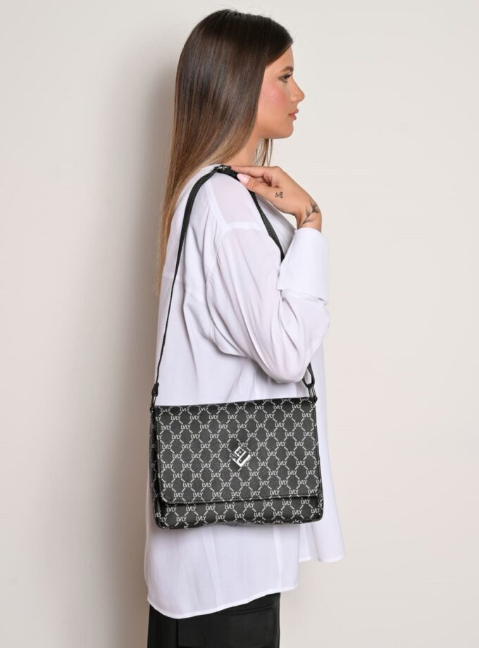 Vesper Mosaic Bag - Black lovebyhands.gr