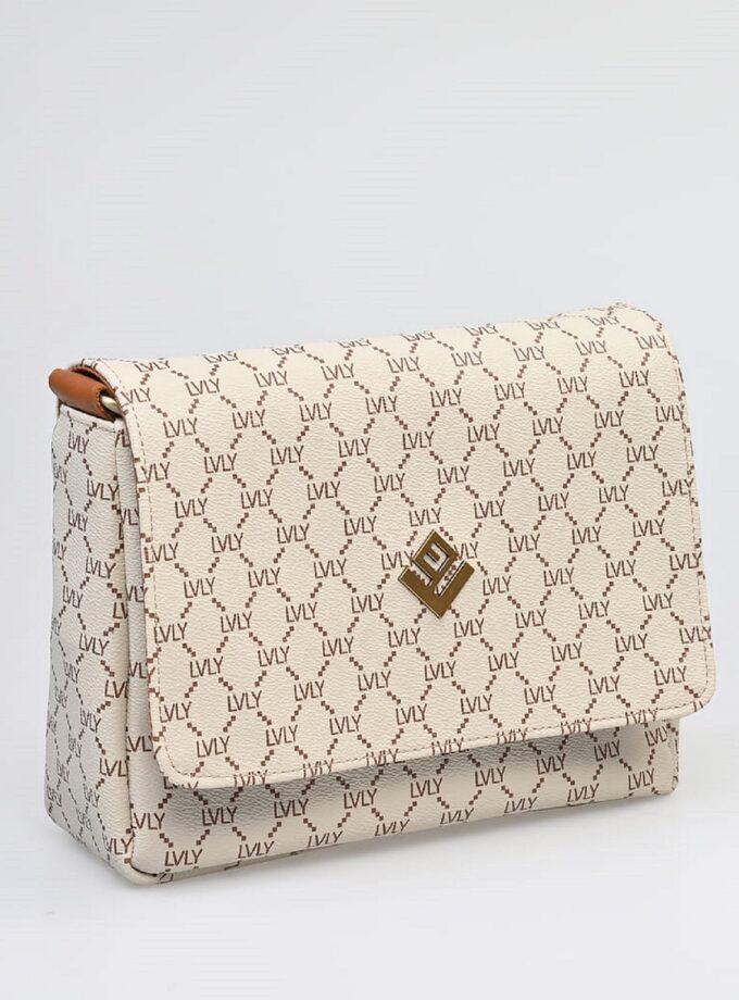 Vesper Mosaic Bag - Beige lovebyhands.gr