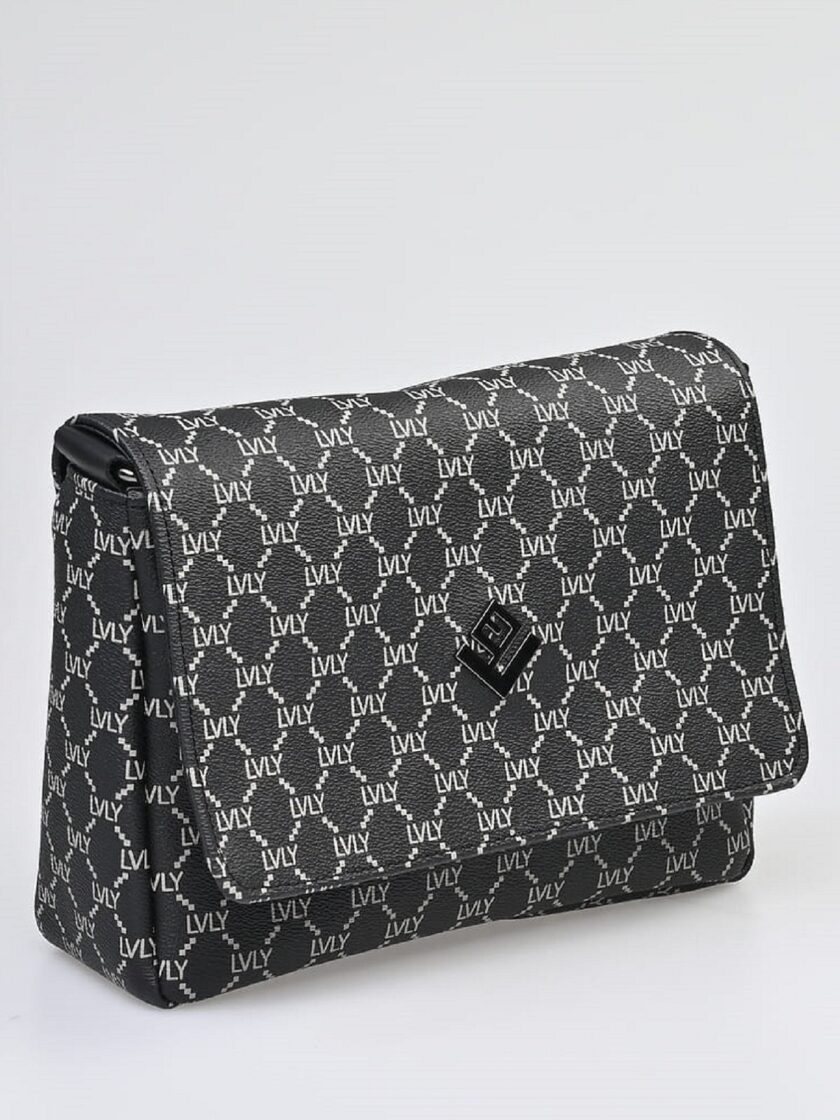 Vesper Mosaic Bag - Black lovebyhands.gr