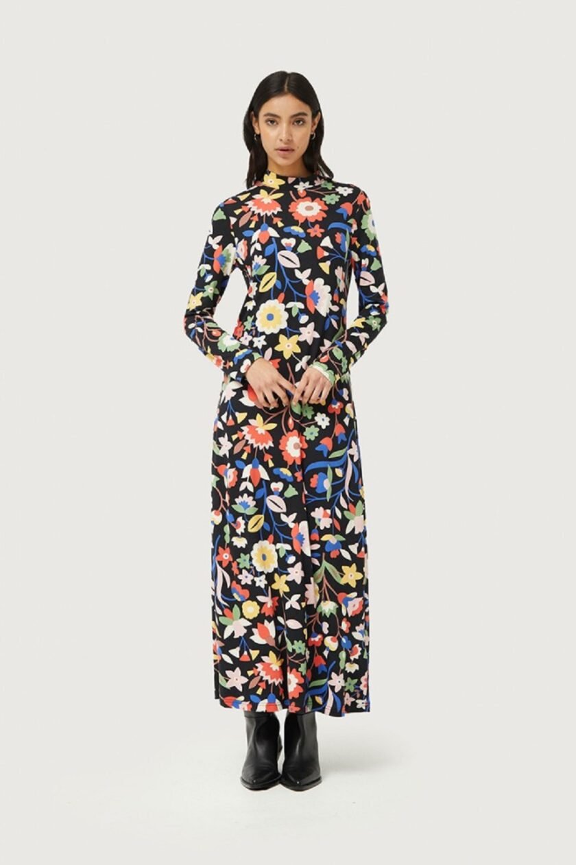 Maxi Floral Dress lovebyhands.gr