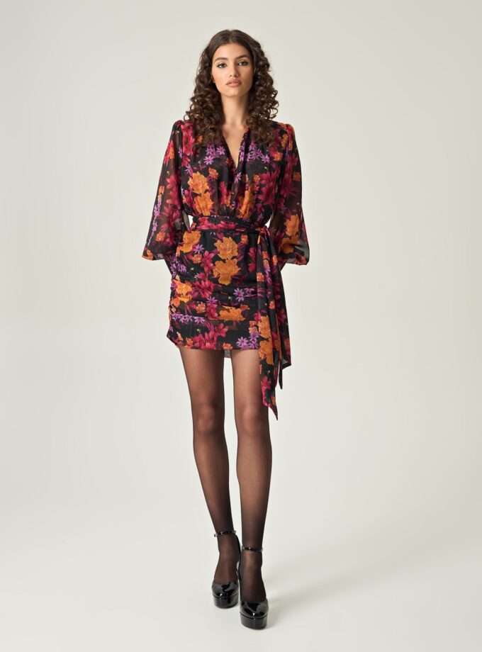 Harvest Bloom Mini Dress lovebyhands.gr