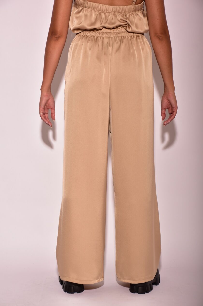 Anastasia Pants Saten Wide Leg lovebyhands.gr