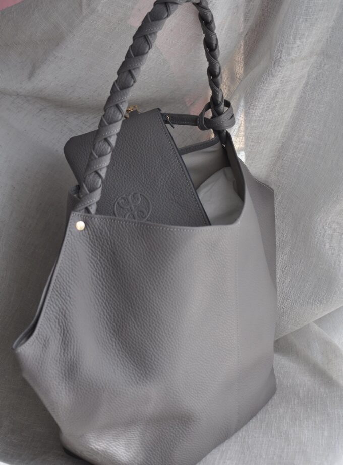 Helena Small Leather Shoulder Bag lovebyhands.gr