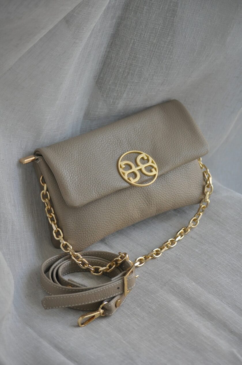 Clelia Mini Leather Shoulder Bag lovebyhands.gr