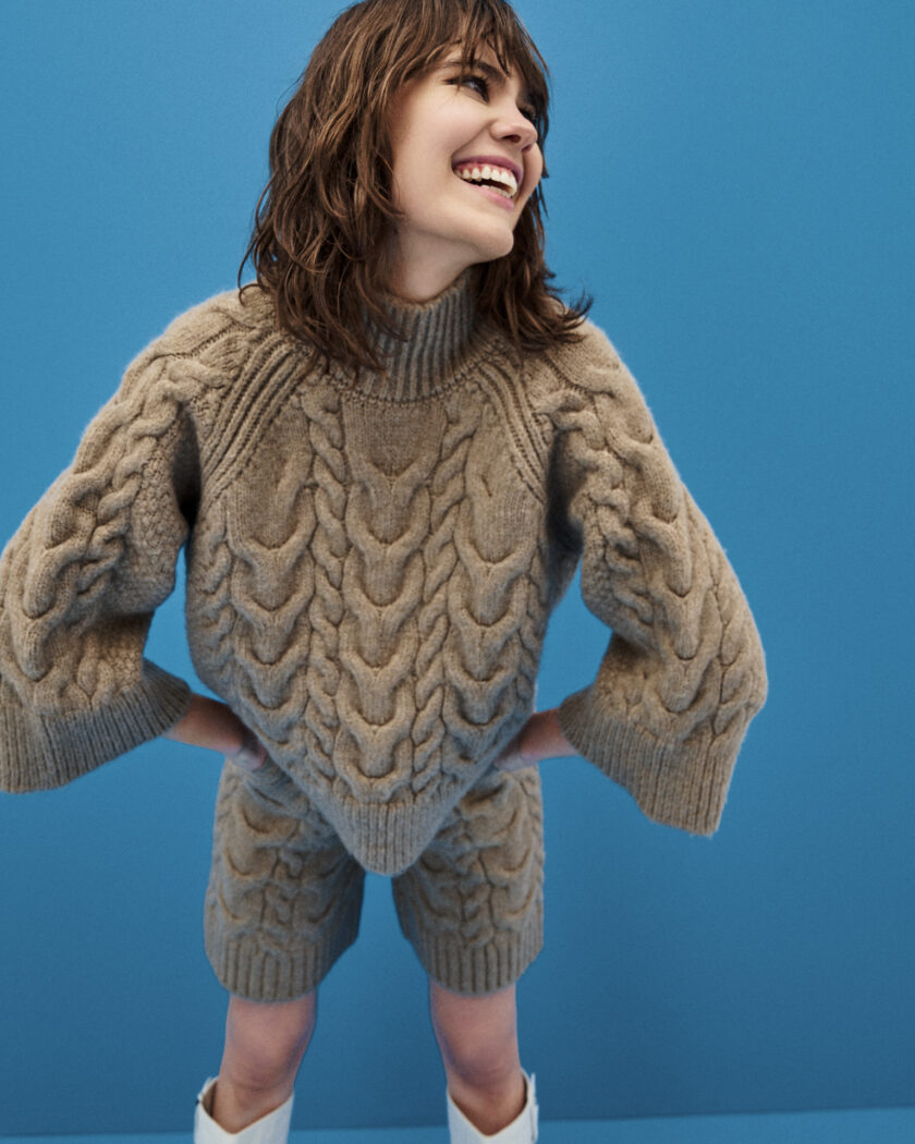 Oversized knit set sort/sweater lovebyhands.gr