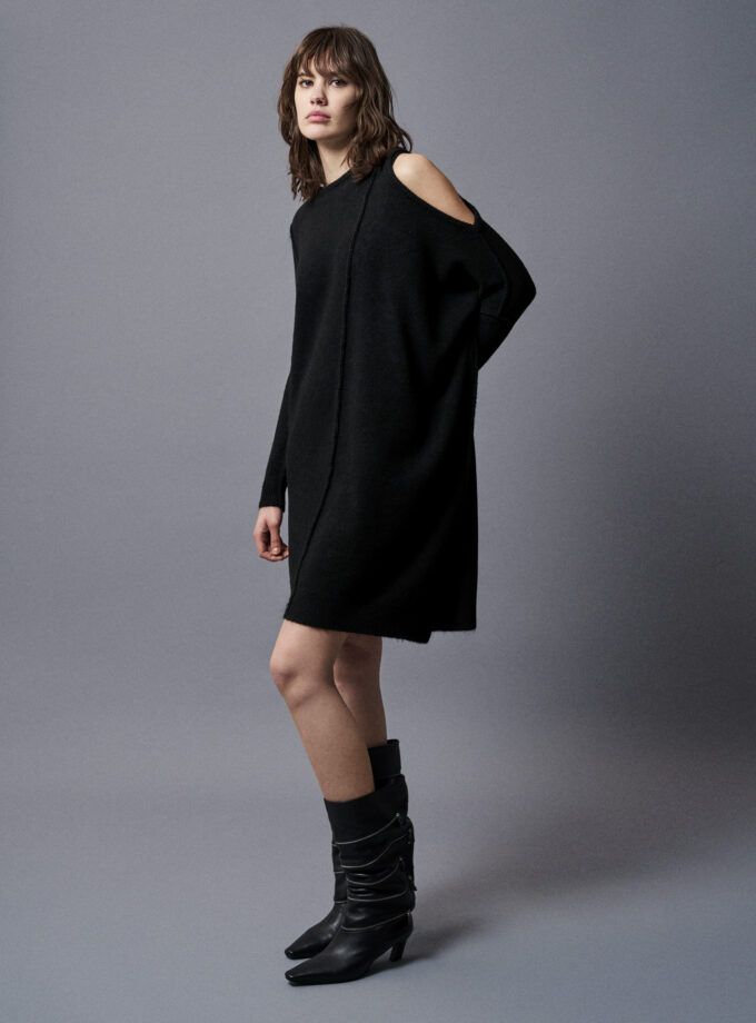 Oversized midi knit dress lovebyhands.gr