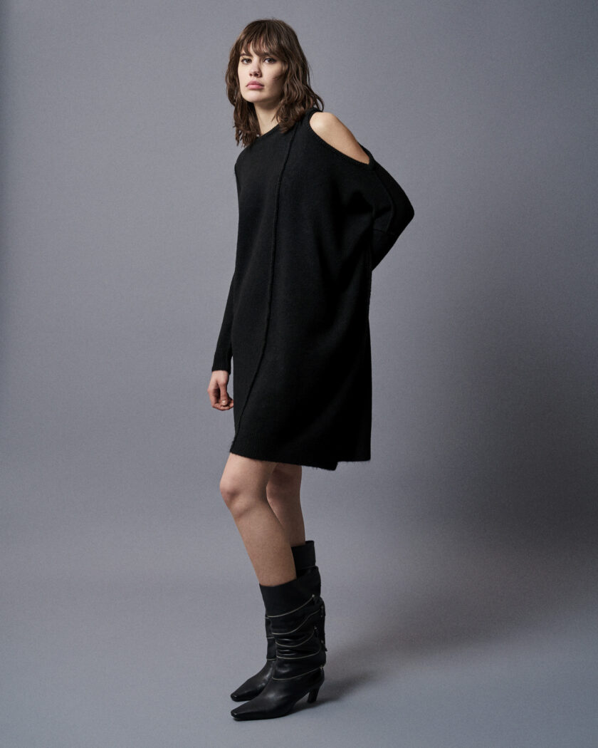 Oversized midi knit dress lovebyhands.gr