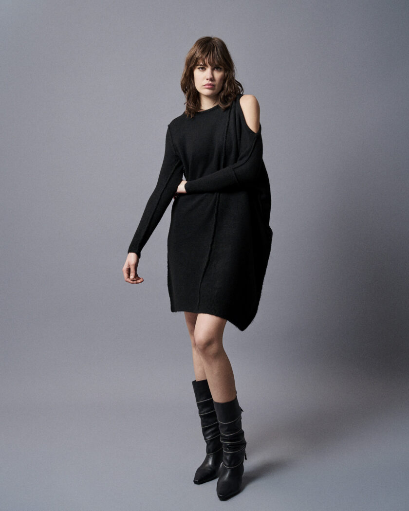 Oversized midi knit dress lovebyhands.gr