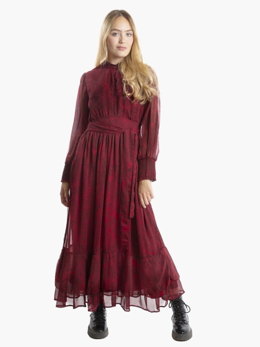 Dress Long - Bordeaux lovebyhands.gr
