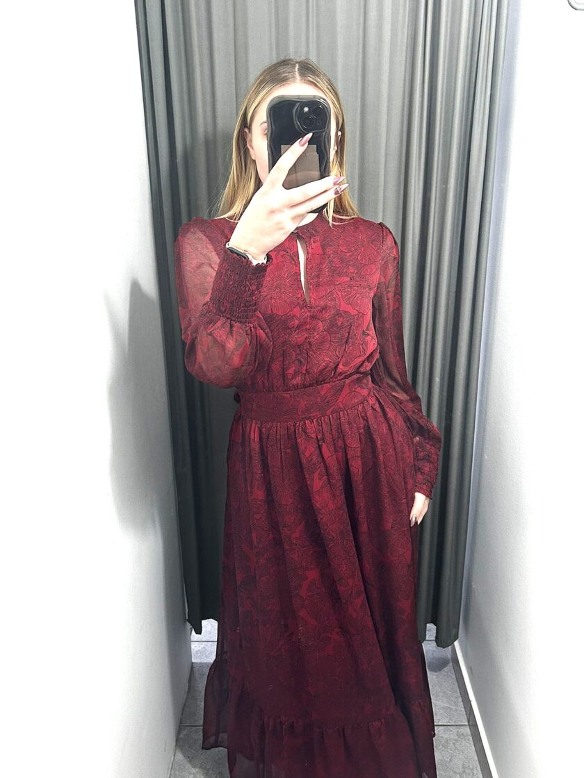 Dress Long - Bordeaux lovebyhands.gr