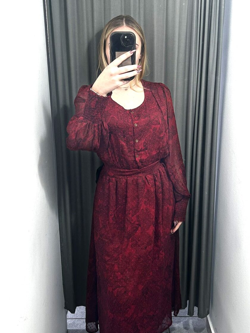 Long dress - Bordaeux lovebyhands.gr
