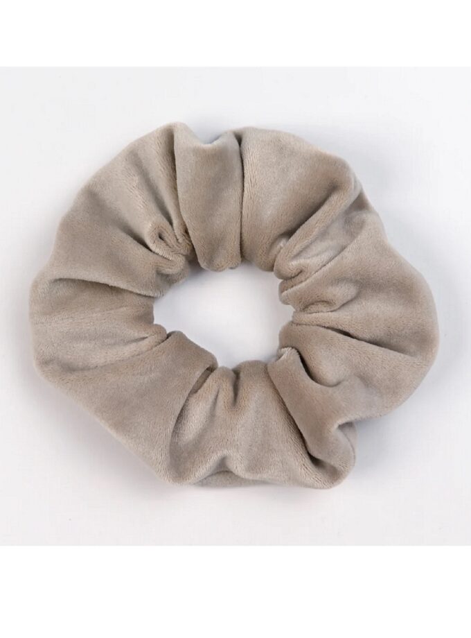 Velvet scrunchie πάγος lovebyhands.gr