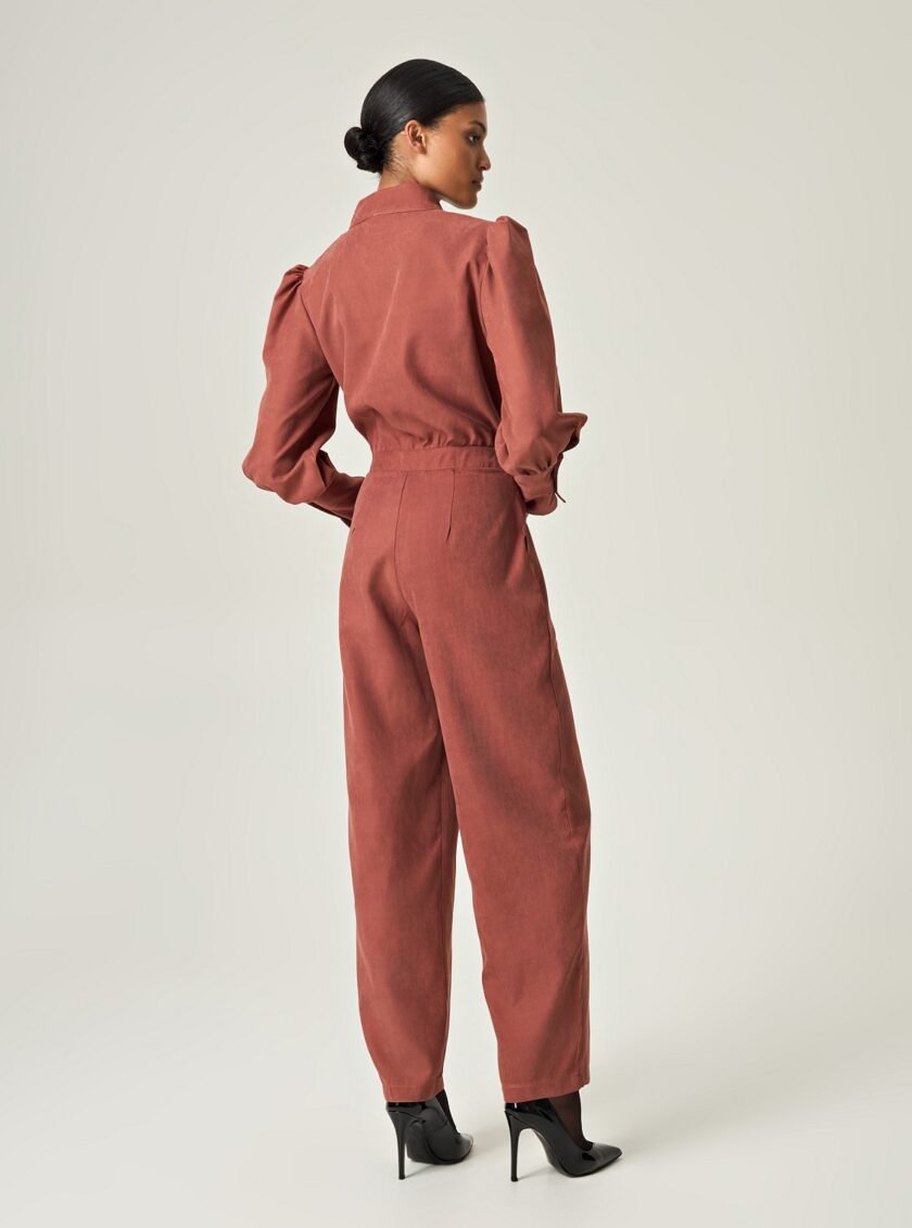 Terracotta Elegance Jumpsuit lovebyhands.gr