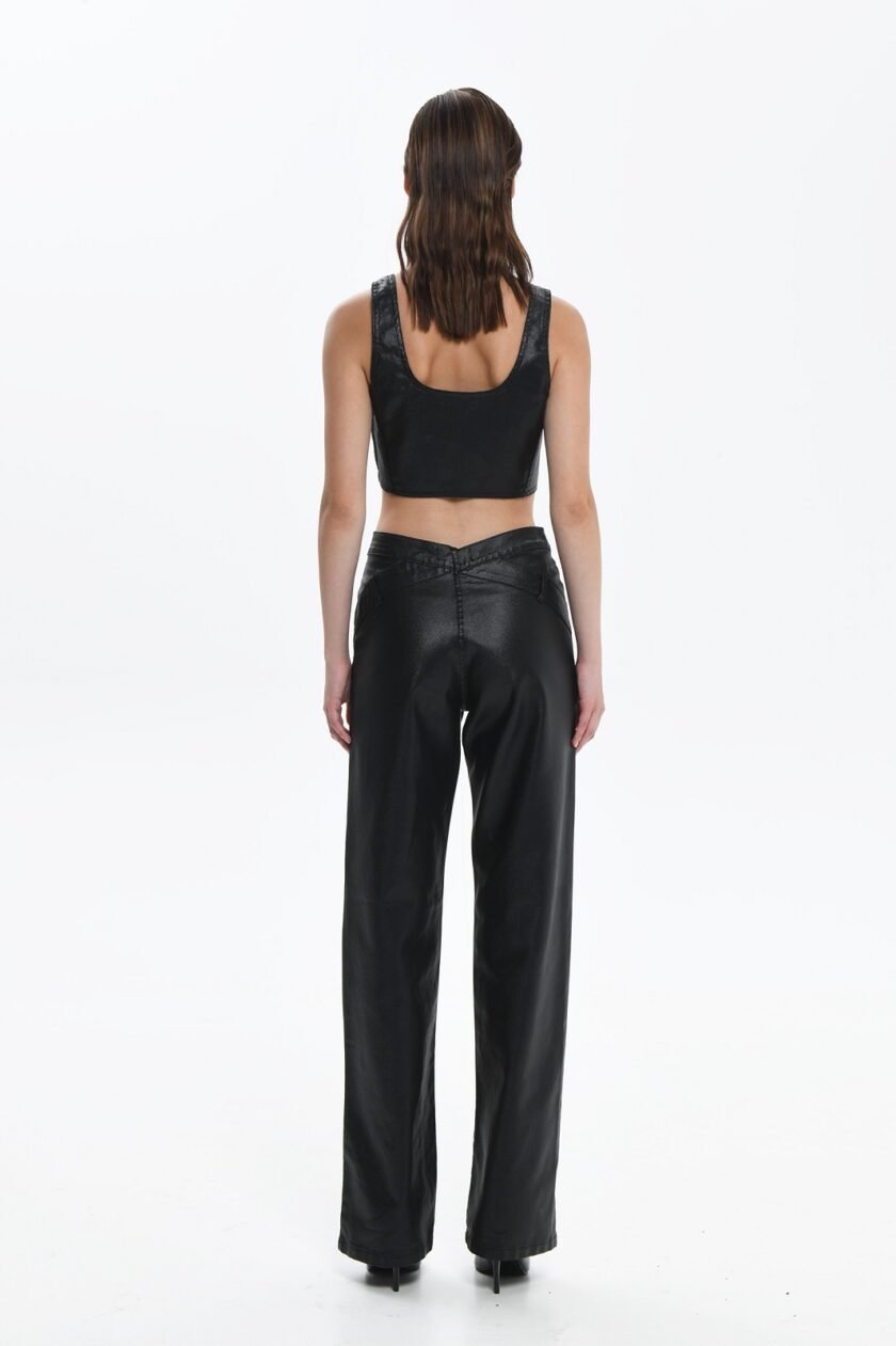 Ifigenia Foil Denim - Black lovebyhands.gr