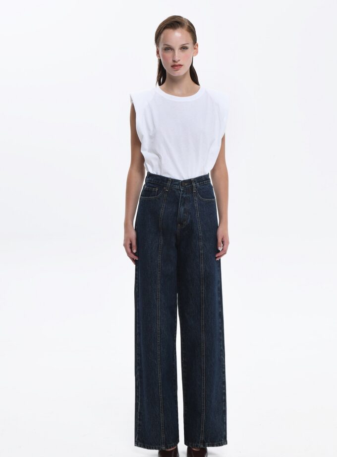 Laura Wide Leg Denim lovebyhands.gr