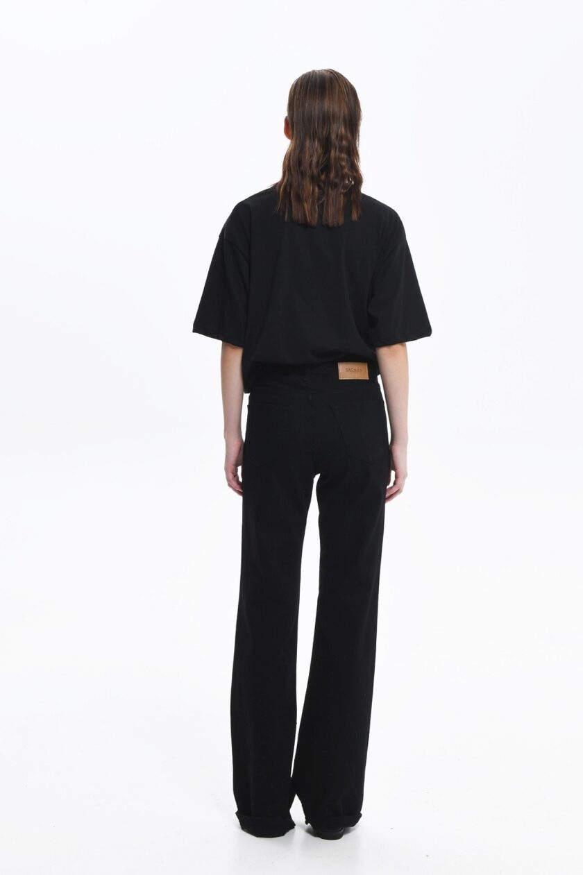 Ariana Elastic Denim - Black lovebyhands.gr