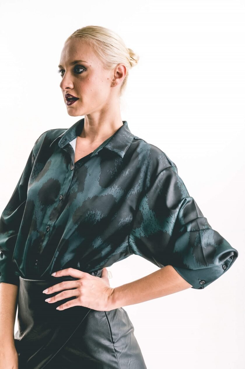 Leo Green Shirt lovebyhands.gr