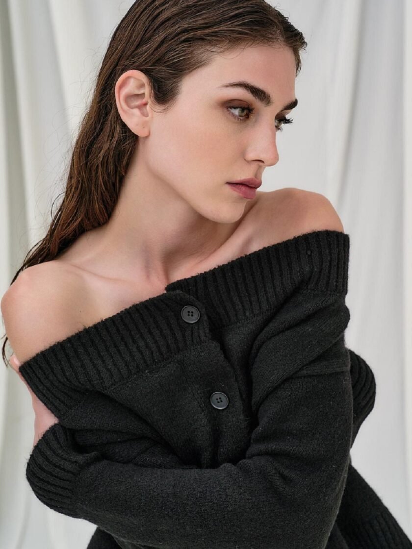 Over neck cardigan lovebyhands.gr