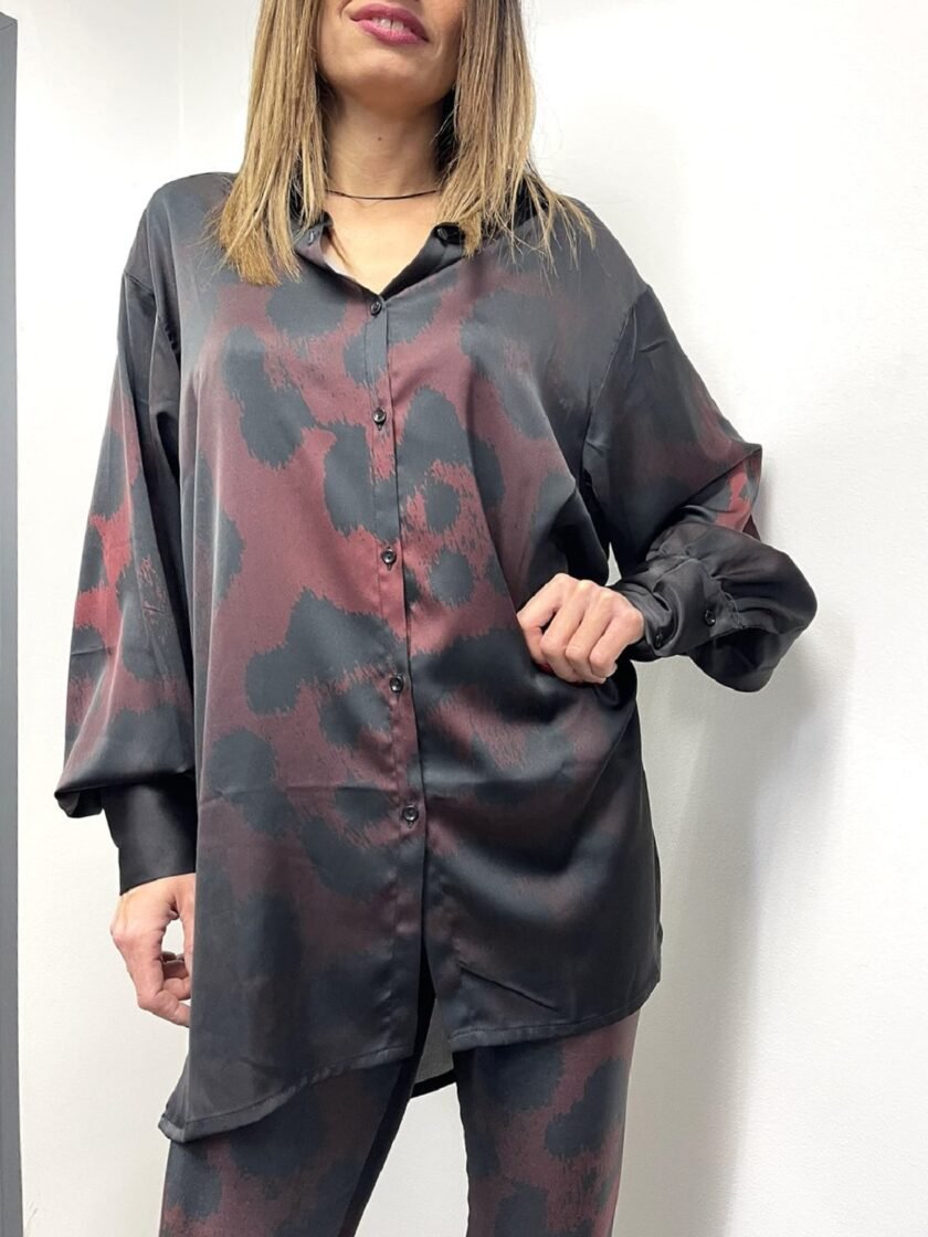 Leo Burgundy Shirt lovebyhands.gr