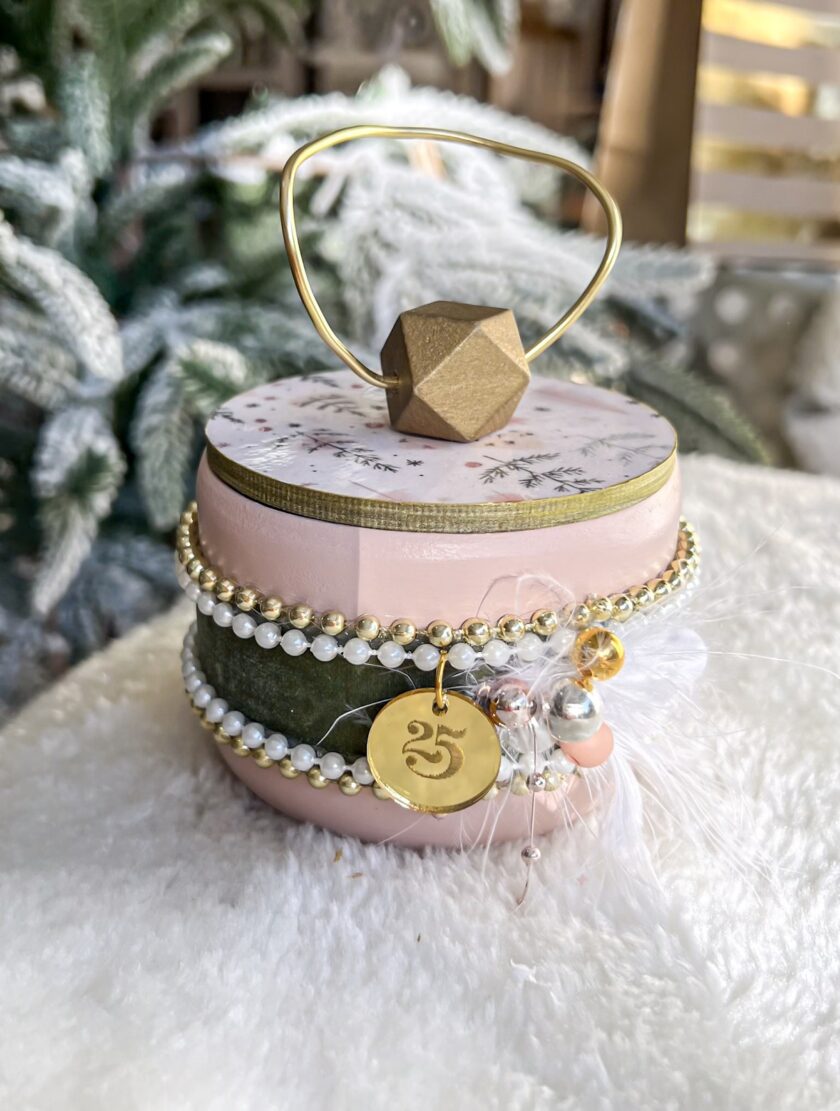 Κηροπήγιο Κεραμικό με Καπάκι – Powder lovebyhands.gr