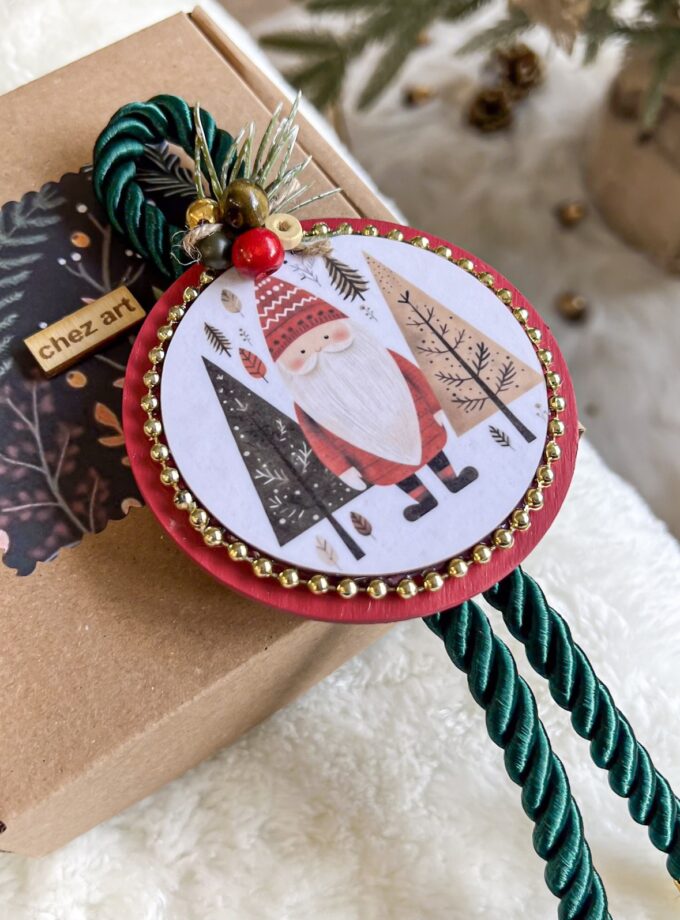 Luckycharm Άγιος Βασίλης – Red lovebyhands.gr