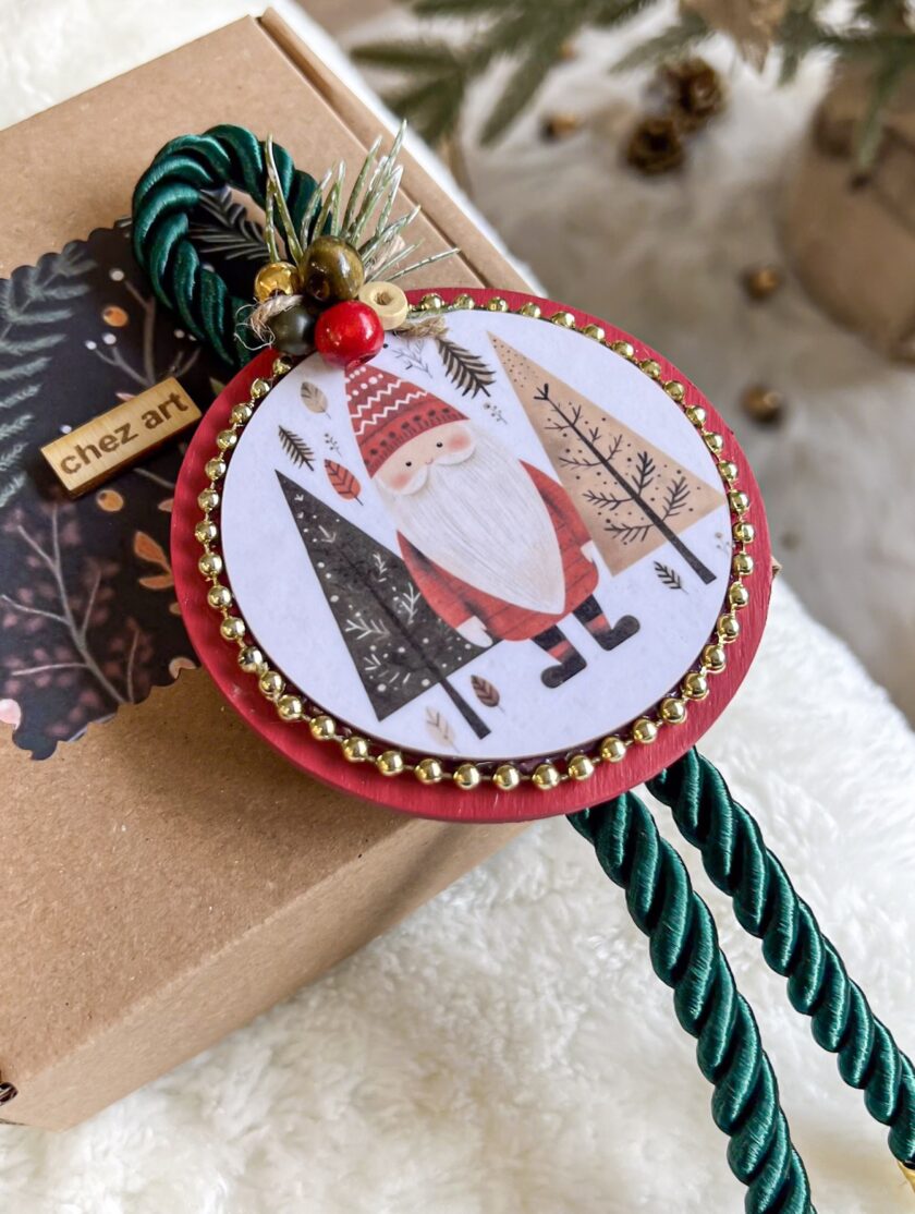 Luckycharm Άγιος Βασίλης – Red lovebyhands.gr