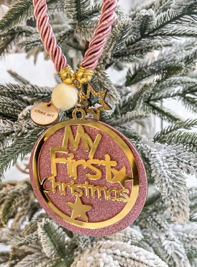 Luckycharm For Girl – My First Christmas lovebyhands.gr