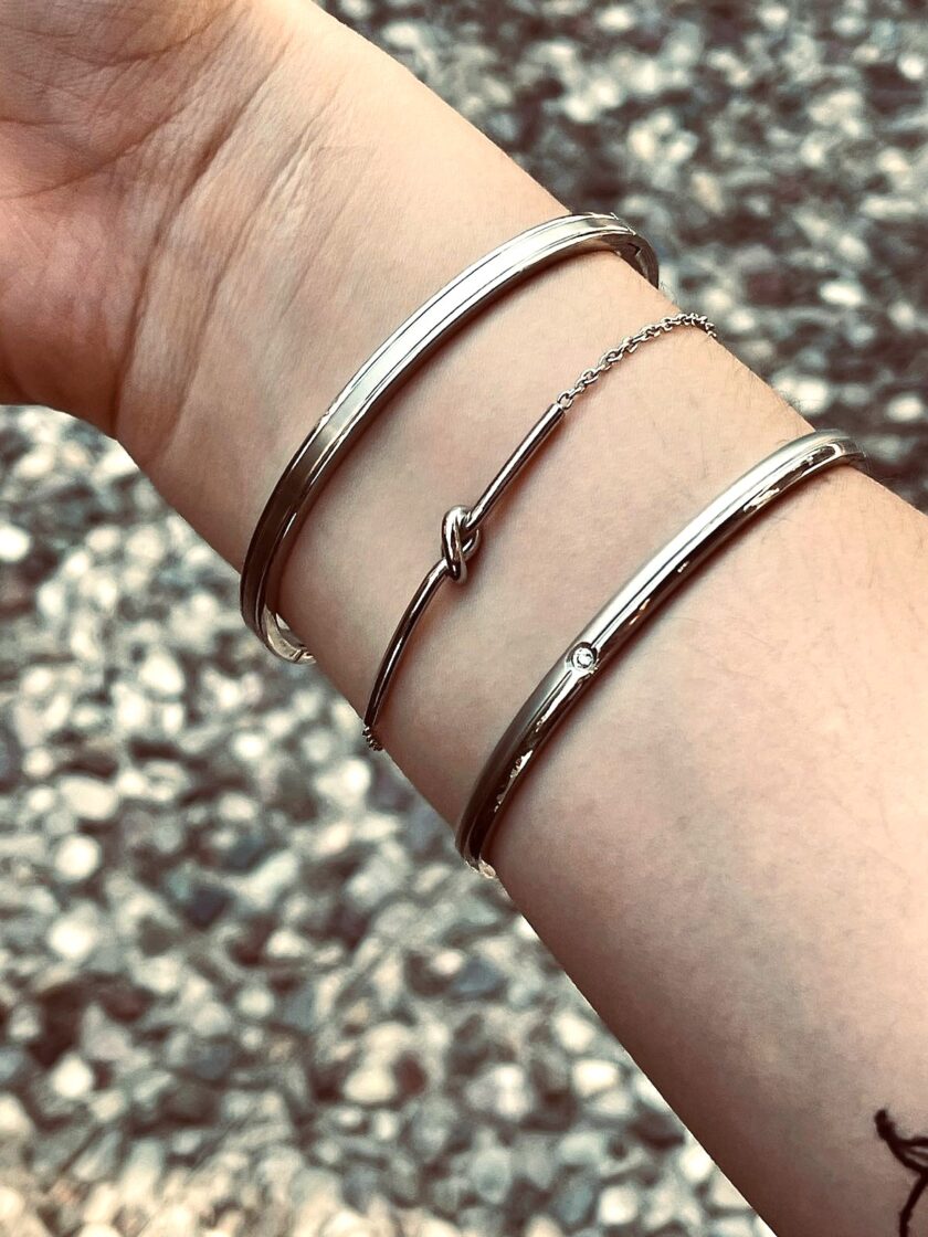 Silver Combo Bracelet lovebyhands.gr