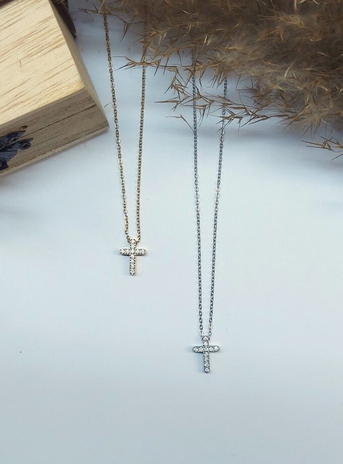 Cross Necklaces - small lovebyhands.gr